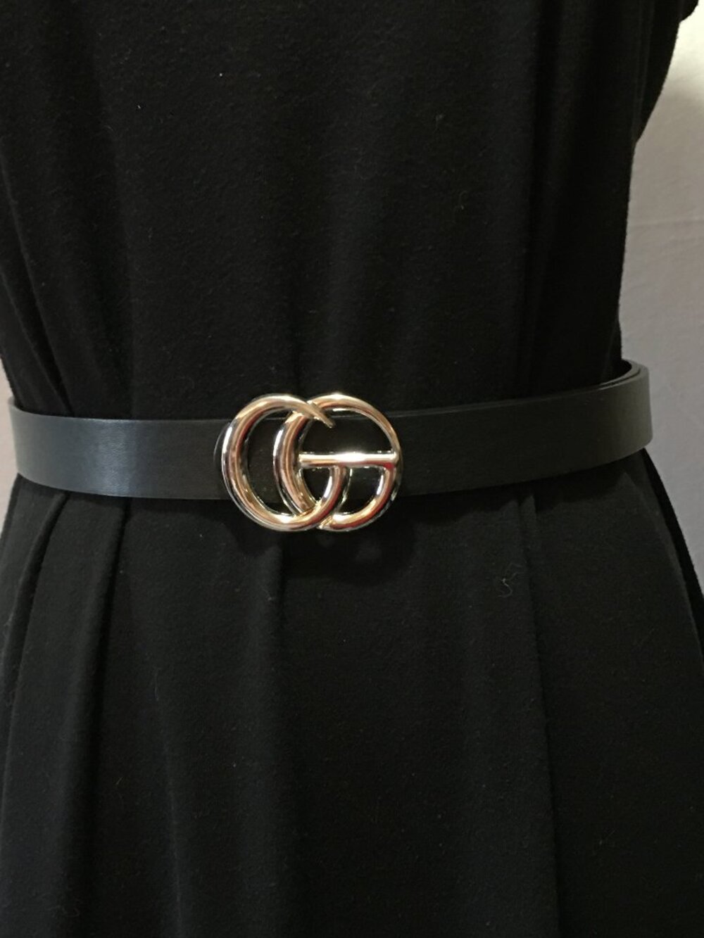 Ladies Faux "GG" Belt